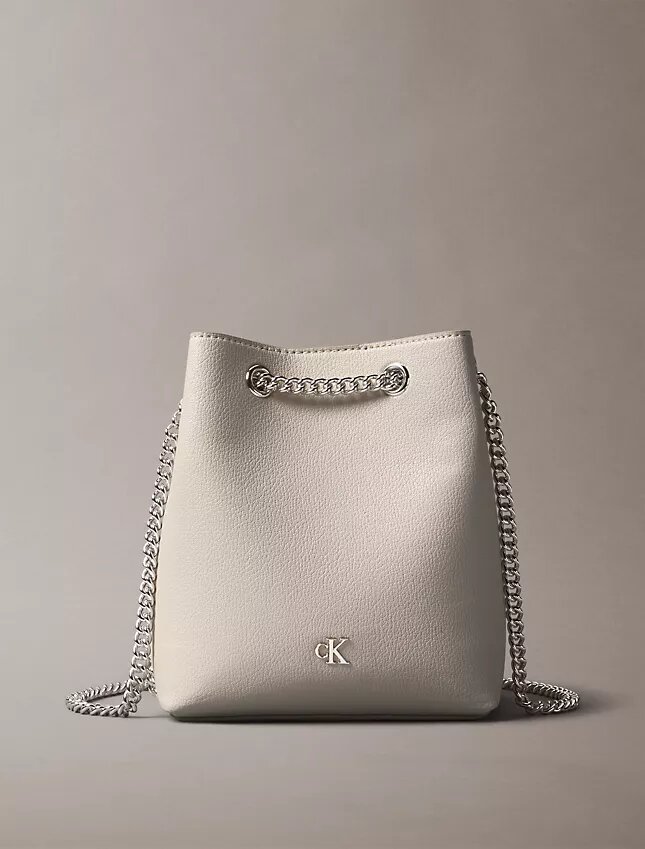 Borsa a secchiello con Monogram minimalista Borsa a secchiello con Monogram minimalista