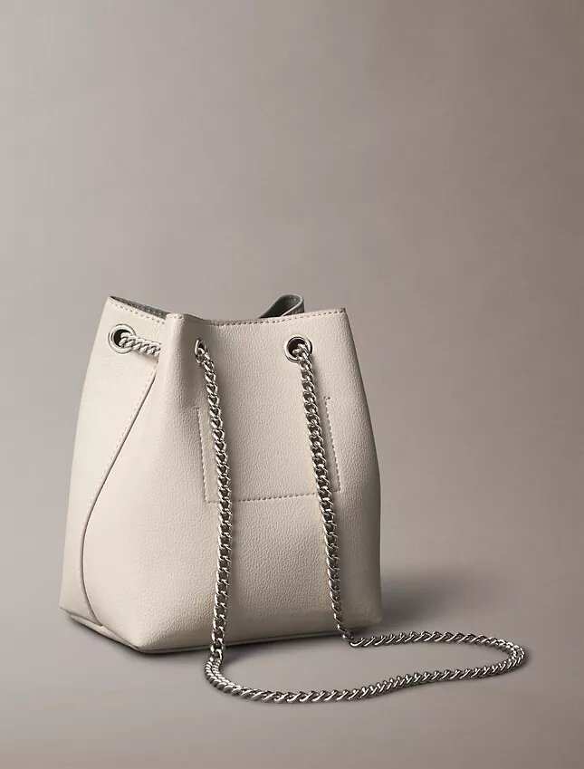 Borsa a secchiello con Monogram minimalista Borsa a secchiello con Monogram minimalista