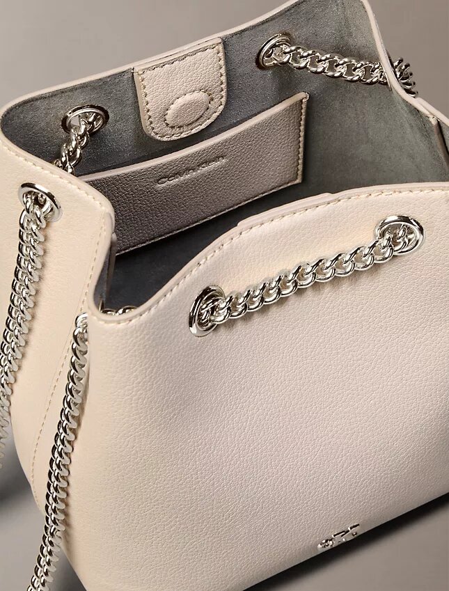 Borsa a secchiello con Monogram minimalista Borsa a secchiello con Monogram minimalista