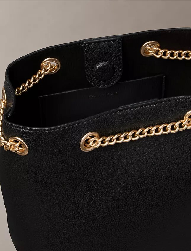 Borsa a secchiello con Monogram minimalista Borsa a secchiello con Monogram minimalista