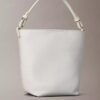 Borsa a secchiello piccola con logo su tutta la superficie e pochette Borsa a secchiello piccola con logo su tutta la superficie e pochette