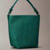 Borsa a secchiello piccola con logo su tutta la superficie e pochette Borsa a secchiello piccola con logo su tutta la superficie e pochette