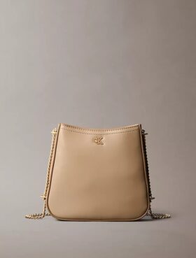 Borsa a tracolla con catena e Monogram