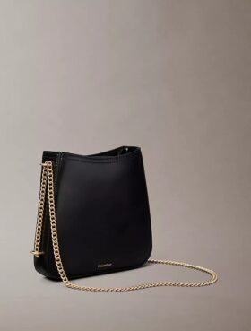 Borsa a tracolla con catena e Monogram