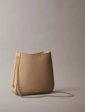 Borsa a tracolla con catena e Monogram