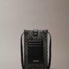 Borsa a tracolla con logo Emblem su tutta la superficie Borsa a tracolla con logo Emblem su tutta la superficie