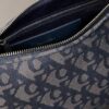 Borsa a tracolla con logo Monogram a pieghe Borsa a tracolla con logo Monogram a pieghe