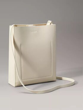 Borsa a tracolla in pelle Line