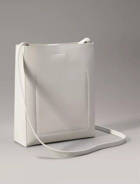 Borsa a tracolla in pelle Line