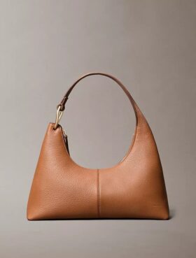Borsa a tracolla in pelle morbida
