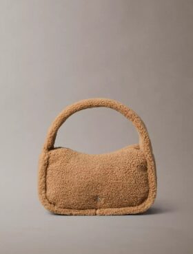 Borsa a tracolla in sherpa