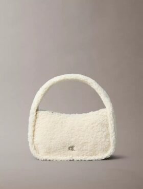 Borsa a tracolla in sherpa