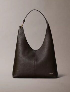 Borsa a tracolla media in pelle morbida