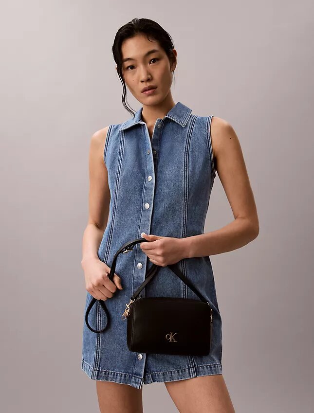 Borsa a tracolla minimal con Monogram Borsa a tracolla minimal con Monogram