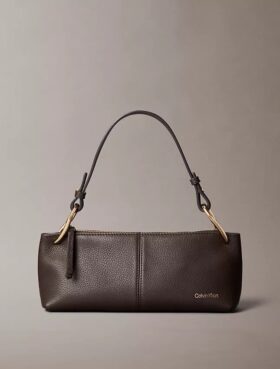 Borsa convertibile piccola in pelle morbida