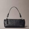 Borsa convertibile piccola in pelle morbida