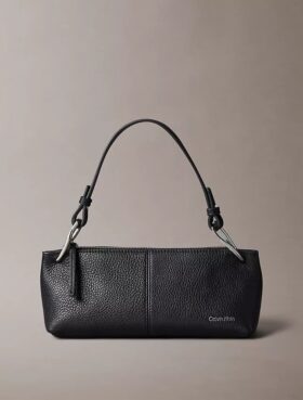 Borsa convertibile piccola in pelle morbida