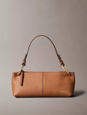 Borsa convertibile piccola in pelle morbida