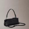 Borsa convertibile piccola in pelle morbida