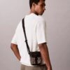 Borsa da giornalista con logo jacquard Borsa da giornalista con logo jacquard