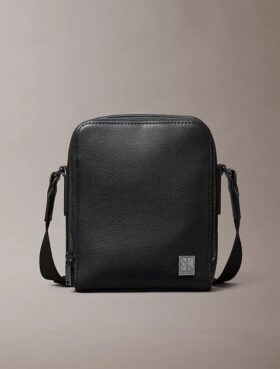 Borsa da giornalista slim con logo