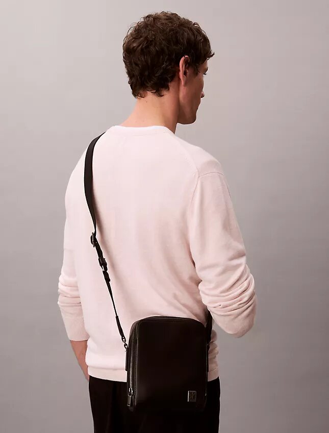 Borsa da giornalista slim con logo Borsa da giornalista slim con logo