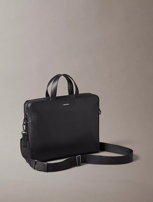 Borsa da pendolare sottile con logo Borsa da pendolare sottile con logo