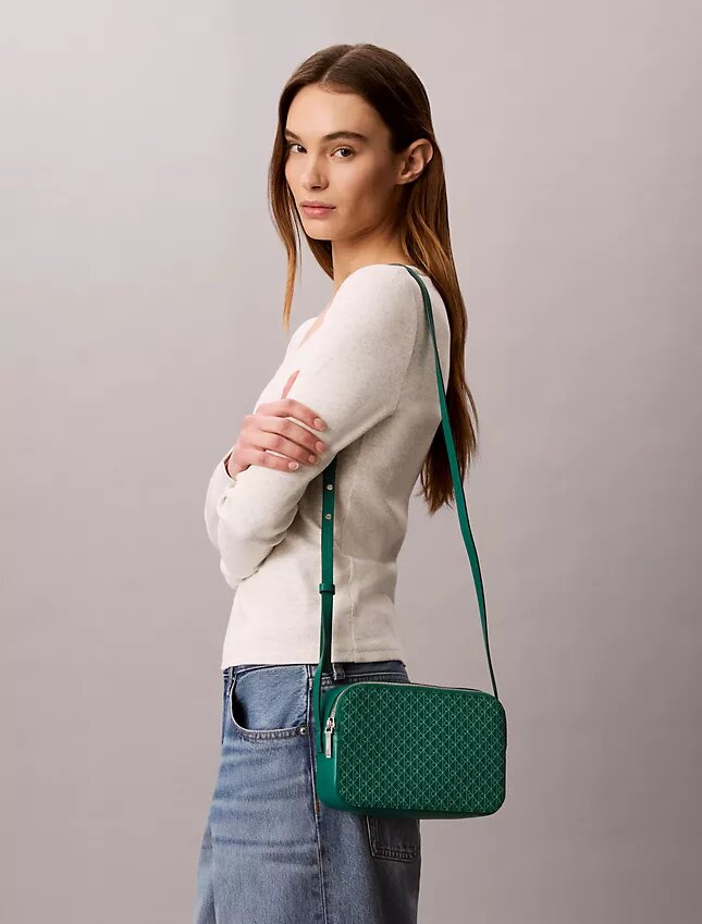 Borsa per fotocamera con logo a tutto campo Borsa per fotocamera con logo a tutto campo