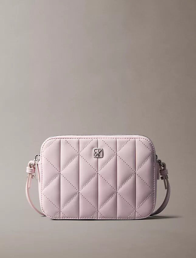 Borsa per fotocamera con logo trapuntato Borsa per fotocamera con logo trapuntato
