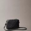 Borsa per fotocamera con logo trapuntato Borsa per fotocamera con logo trapuntato