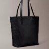 Borsa tote con logo a tutto campo