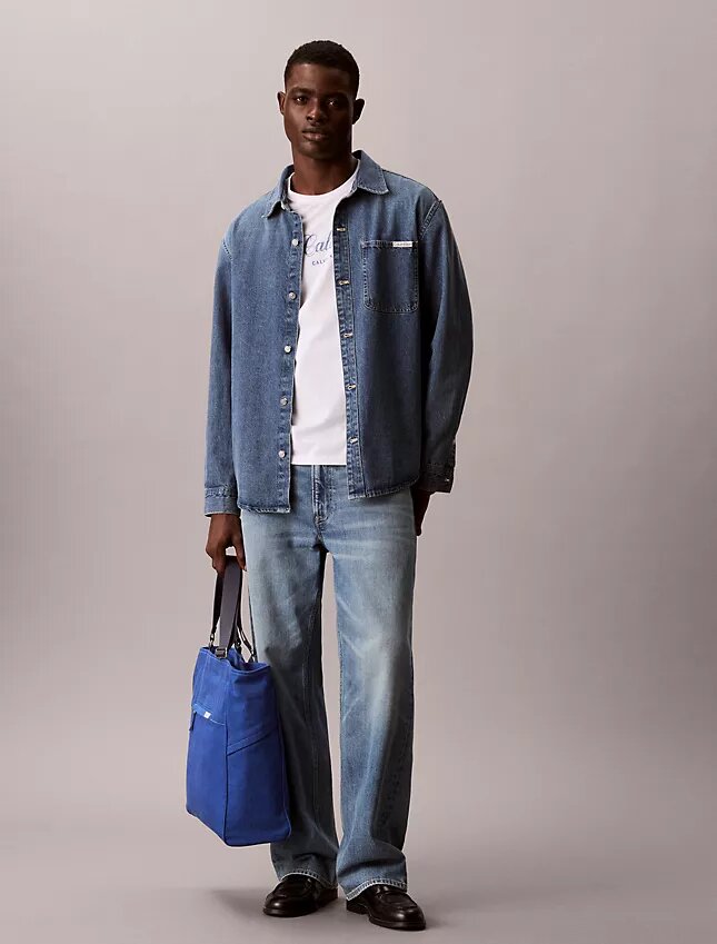 Borsa tote in Denim Borsa tote in Denim