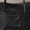 Borsa tote piccola in rete con logo Borsa tote piccola in rete con logo