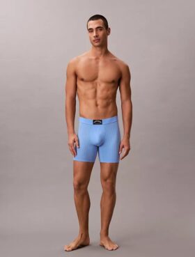 Boxer aderenti in cotone a costine Heritage