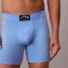 Boxer aderenti in cotone a costine Heritage