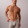 Boxer aderenti in cotone a costine Heritage