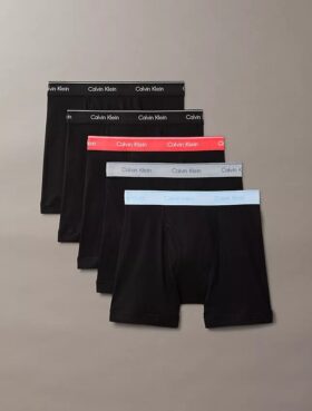 Boxer aderenti in cotone, confezione da 5