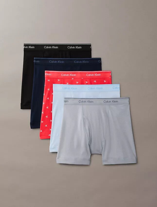 Boxer aderenti in cotone, confezione da 5 Boxer aderenti in cotone, confezione da 5
