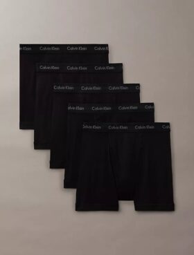 Boxer aderenti in cotone, confezione da 5