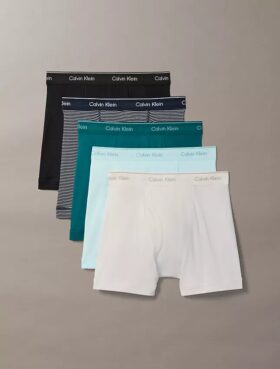 Boxer aderenti in cotone, confezione da 5
