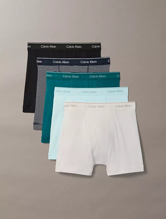 Boxer aderenti in cotone, confezione da 5 Boxer aderenti in cotone, confezione da 5