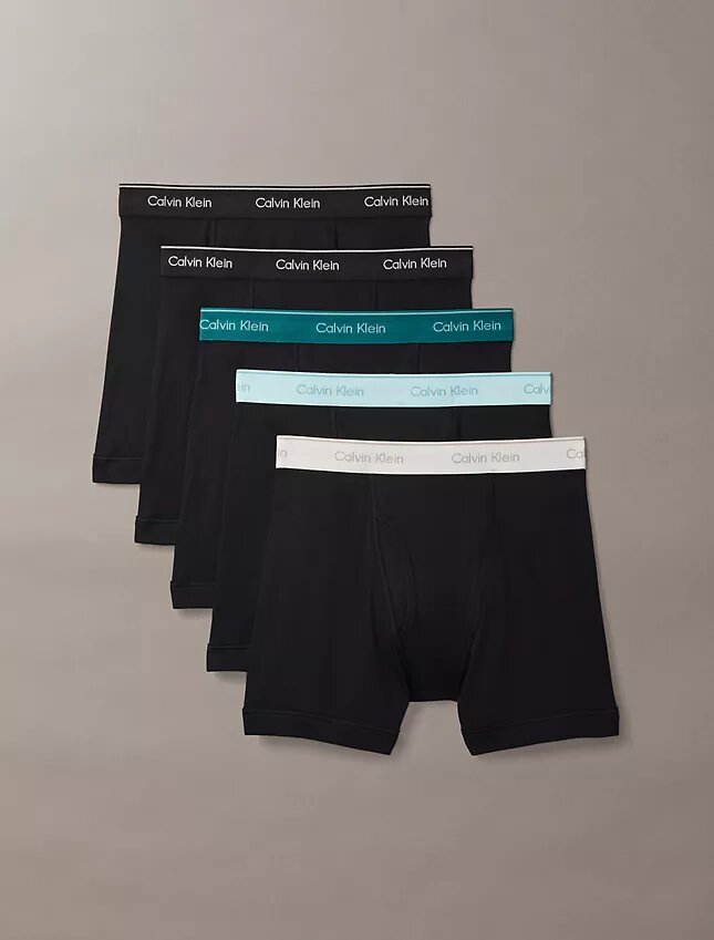Boxer aderenti in cotone, confezione da 5 Boxer aderenti in cotone, confezione da 5