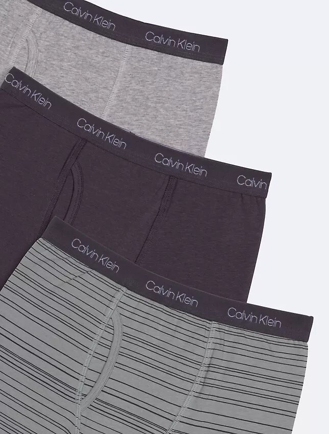 Boxer aderenti in cotone Cotton Stretch con logo per bambini, confezione da 2 Boxer aderenti in cotone Cotton Stretch con logo per bambini, confezione da 2