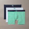 Boxer aderenti in cotone Cotton Stretch con monogramma grafico, confezione da 3