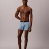 Boxer aderenti in cotone Cotton Stretch con monogramma grafico, confezione da 3 Boxer aderenti in cotone Cotton Stretch con monogramma grafico, confezione da 3