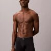 Boxer aderenti in cotone Cotton Stretch con monogramma grafico, confezione da 3