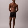 Boxer aderenti in cotone Cotton Stretch con monogramma grafico, confezione da 3