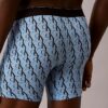 Boxer aderenti in cotone Cotton Stretch con monogramma grafico, confezione da 3 Boxer aderenti in cotone Cotton Stretch con monogramma grafico, confezione da 3