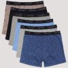 Boxer aderenti in cotone Cotton Stretch da bambino, confezione da 6 Boxer aderenti in cotone Cotton Stretch da bambino, confezione da 6