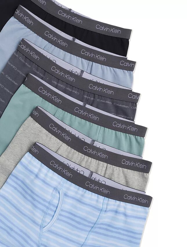 Boxer aderenti in cotone Cotton Stretch da bambino, confezione da 6 Boxer aderenti in cotone Cotton Stretch da bambino, confezione da 6